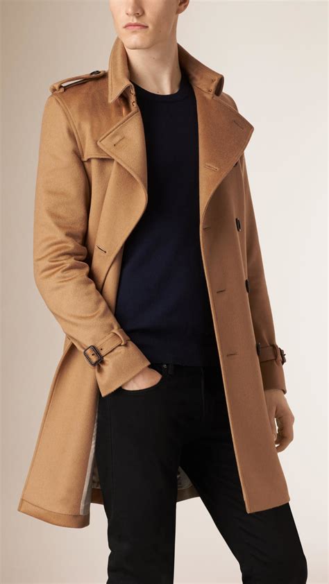 burberry trench coat uomo|burberry cashmere trench coat men's.